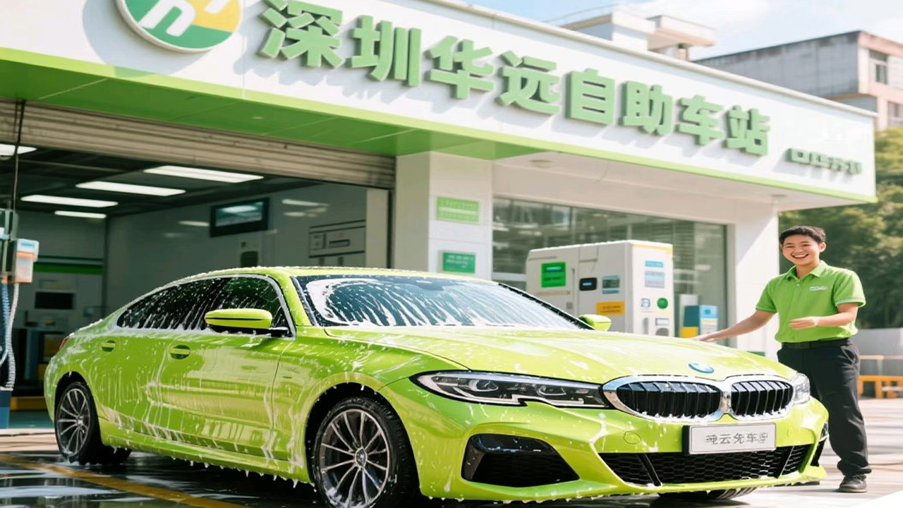 AI自助洗车系统